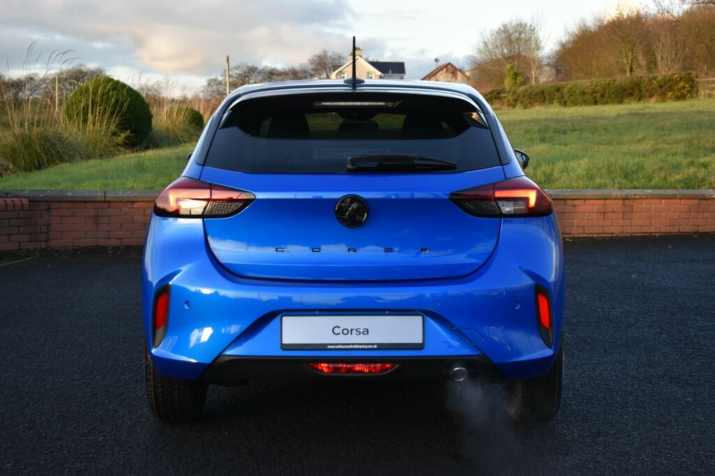 Vauxhall Corsa Hatchback XRZ6578 Blue #4