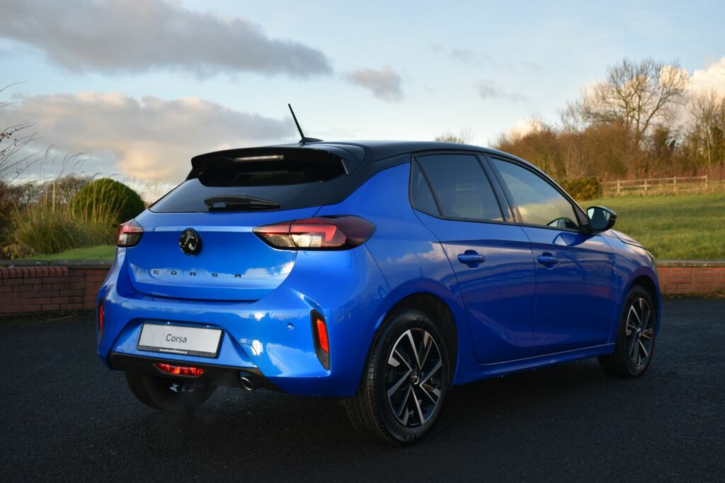 Vauxhall Corsa Hatchback XRZ6578 Blue #3