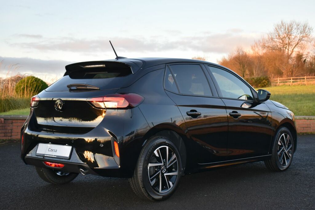 Vauxhall Corsa Hatchback XRZ6574 Black #3