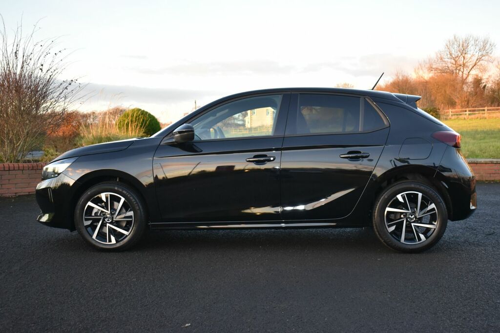 Vauxhall Corsa Hatchback XRZ6574 Black #6