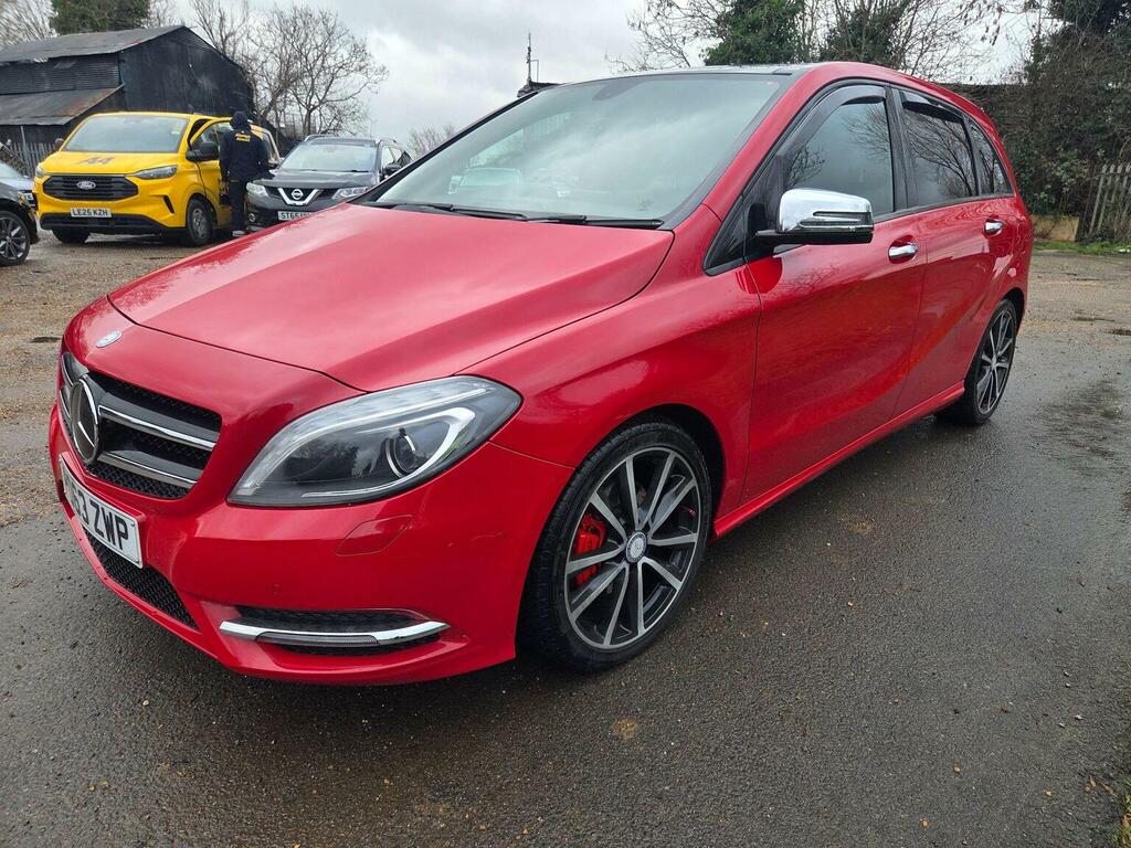 Mercedes-Benz B Class 1.8 B200 Cdi Sport 7G-dct Euro 5 S S Red #3