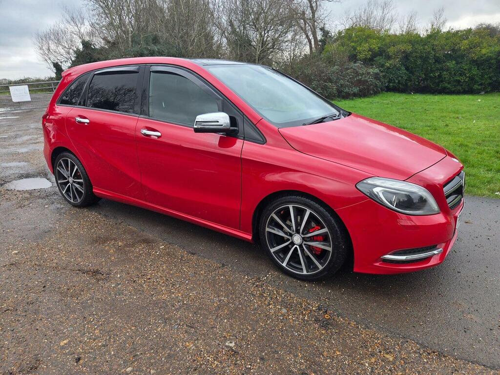 Mercedes-Benz B Class 1.8 B200 Cdi Sport 7G-dct Euro 5 S S Red #5