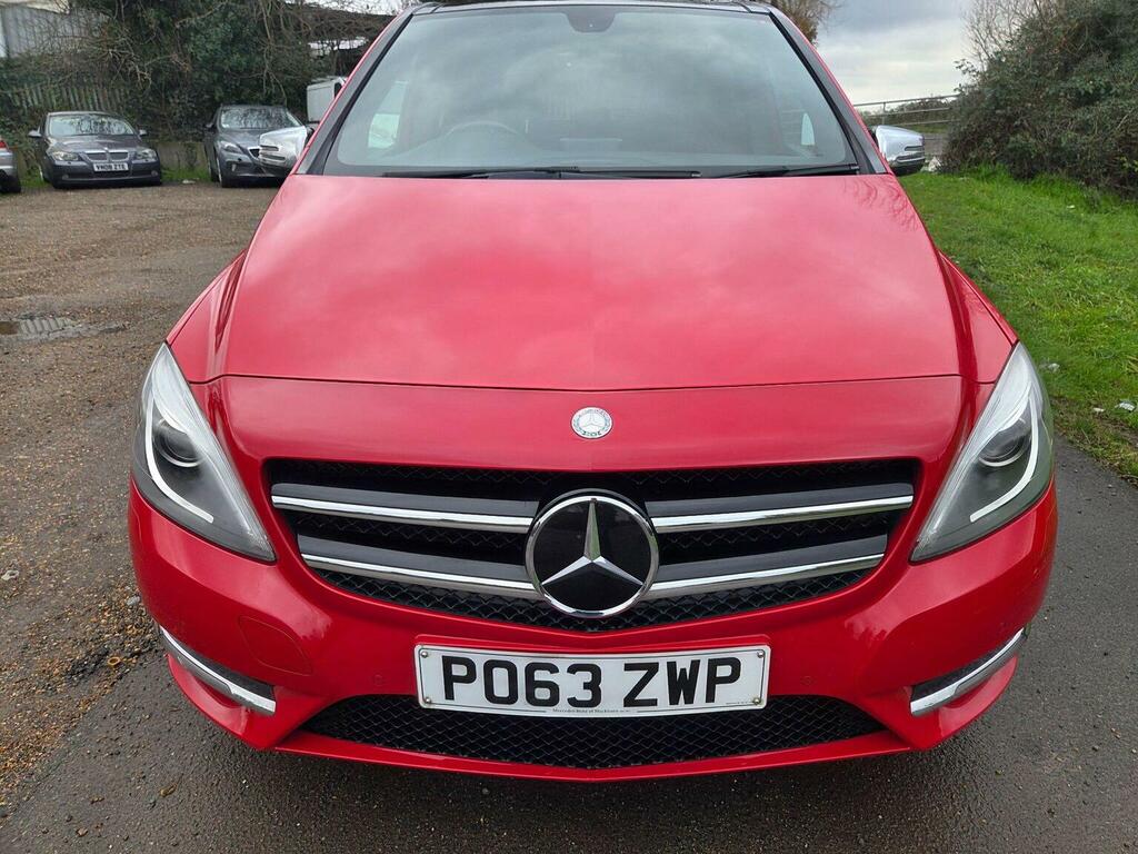 Mercedes-Benz B Class 1.8 B200 Cdi Sport 7G-dct Euro 5 S S Red #2