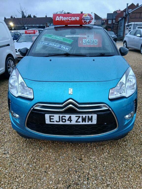 Citroen DS3 1.2 Puretech Dstyle Plus - 2015 64 EJ64ZWM Blue #2