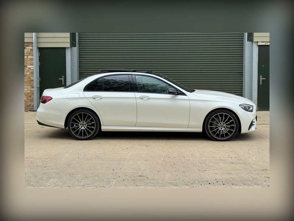 Mercedes-Benz E Class 2.9 E400d Amg Line Night Edition Premium Plus G- White #2