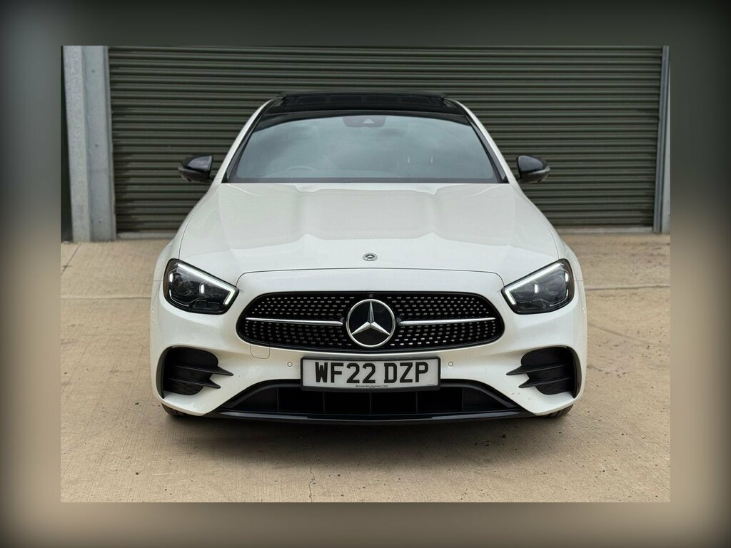 Mercedes-Benz E Class 2.9 E400d Amg Line Night Edition Premium Plus G- White #5