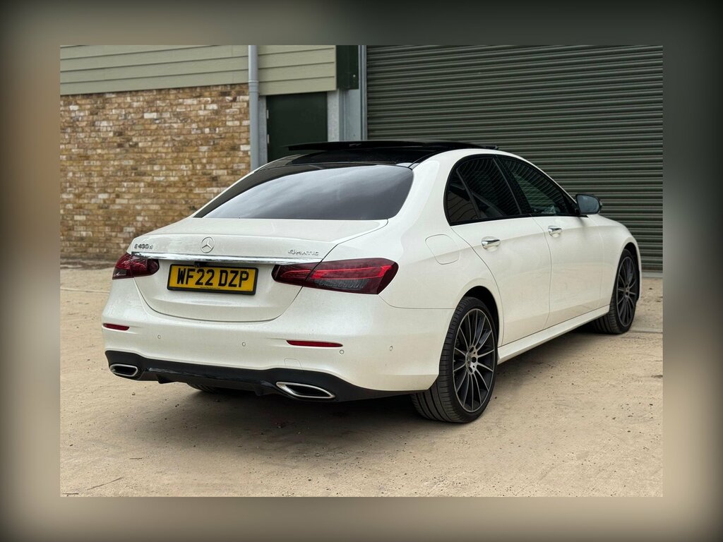 Mercedes-Benz E Class 2.9 E400d Amg Line Night Edition Premium Plus G- White #6