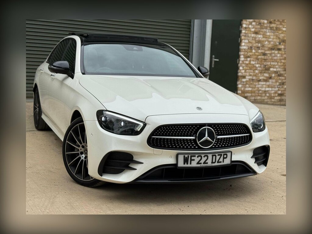 Mercedes-Benz E Class 2.9 E400d Amg Line Night Edition Premium Plus G- White
