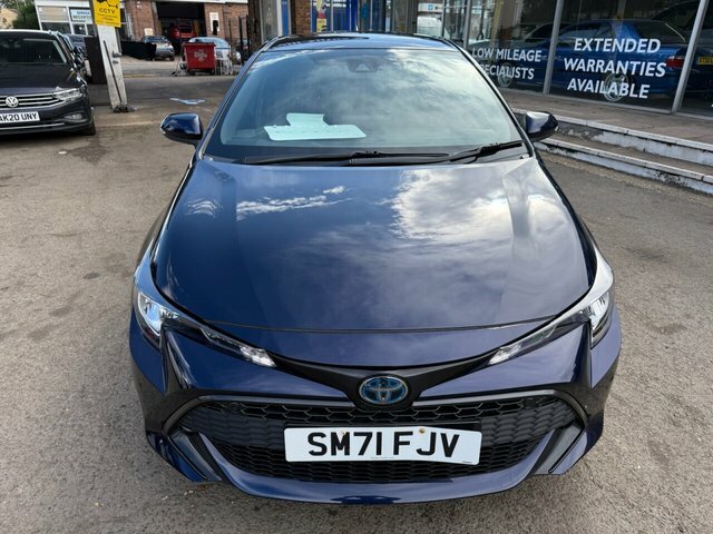 Toyota Corolla Vvt-h Gpf Design Hatchback SM71FJV Blue #2