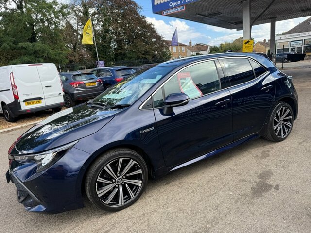 Toyota Corolla Vvt-h Gpf Design Hatchback SM71FJV Blue #3
