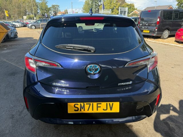 Toyota Corolla Vvt-h Gpf Design Hatchback SM71FJV Blue #5