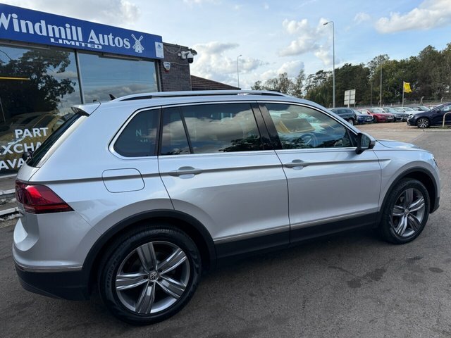 Volkswagen Tiguan Tdi Sel Suv YF68ZVZ Silver #6