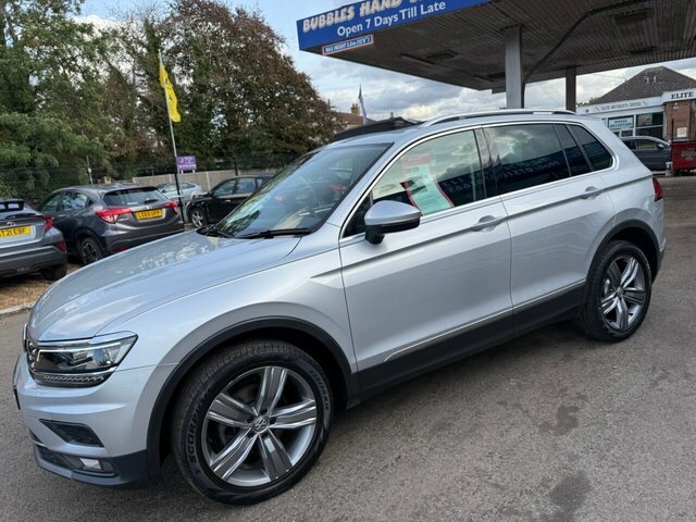 Volkswagen Tiguan Tdi Sel Suv YF68ZVZ Silver #3