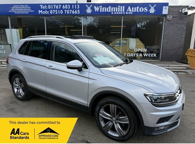 Volkswagen Tiguan Tdi Sel Suv Silver