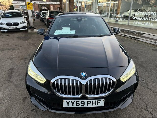 BMW 1 Series 118I M Sport Hatchback YY69PHF Black #3