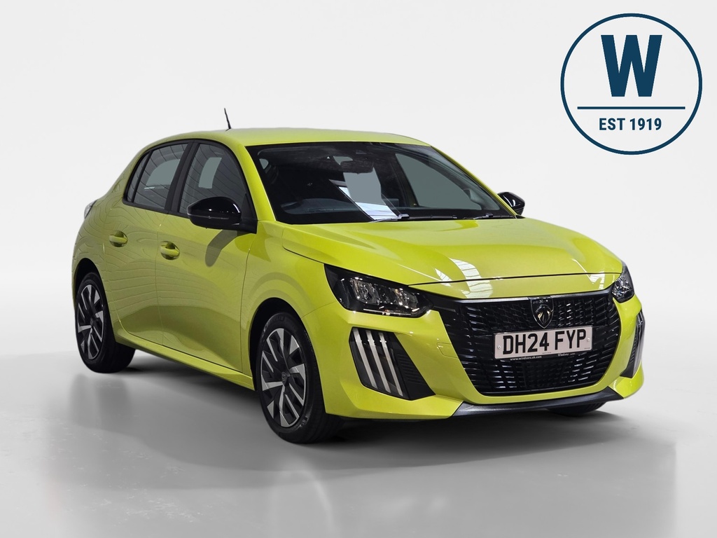 Peugeot 208 1.2 Puretech Active Hatchback Eu Yellow
