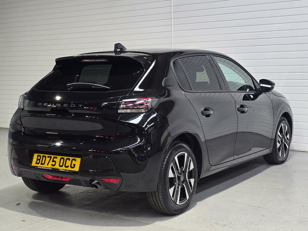 Peugeot 208 1.2 Puretech Allure Hatchback Eu BD75OCG Black #4