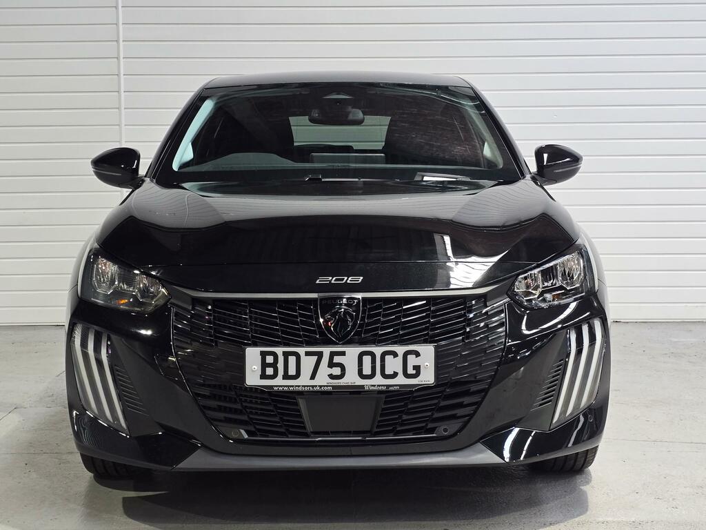 Peugeot 208 1.2 Puretech Allure Hatchback Eu BD75OCG Black #2