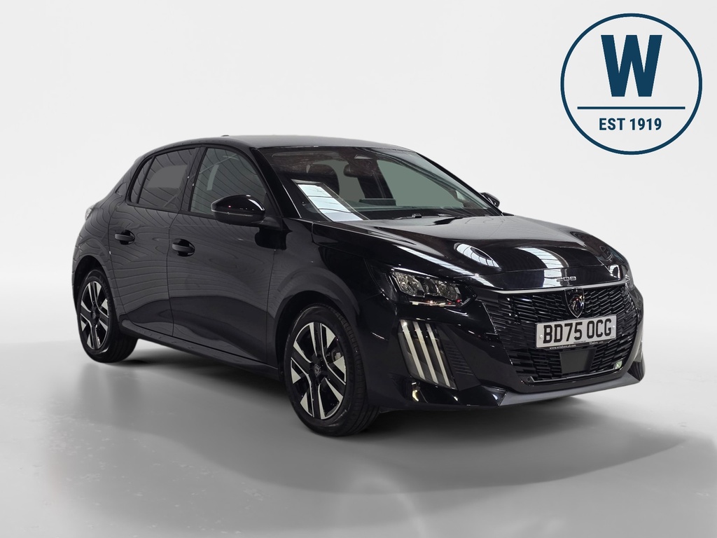 Peugeot 208 1.2 Puretech Allure Hatchback Eu Black