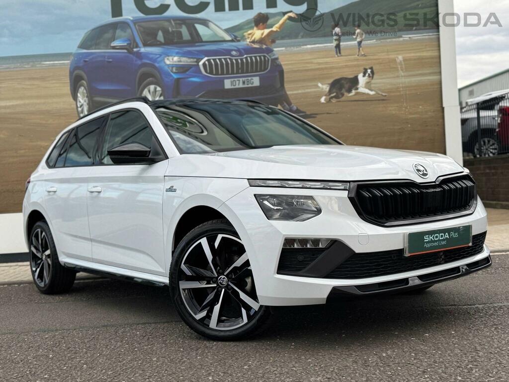 Skoda Kamiq 1.5 Tsi Act Monte Carlo Suv Euro White