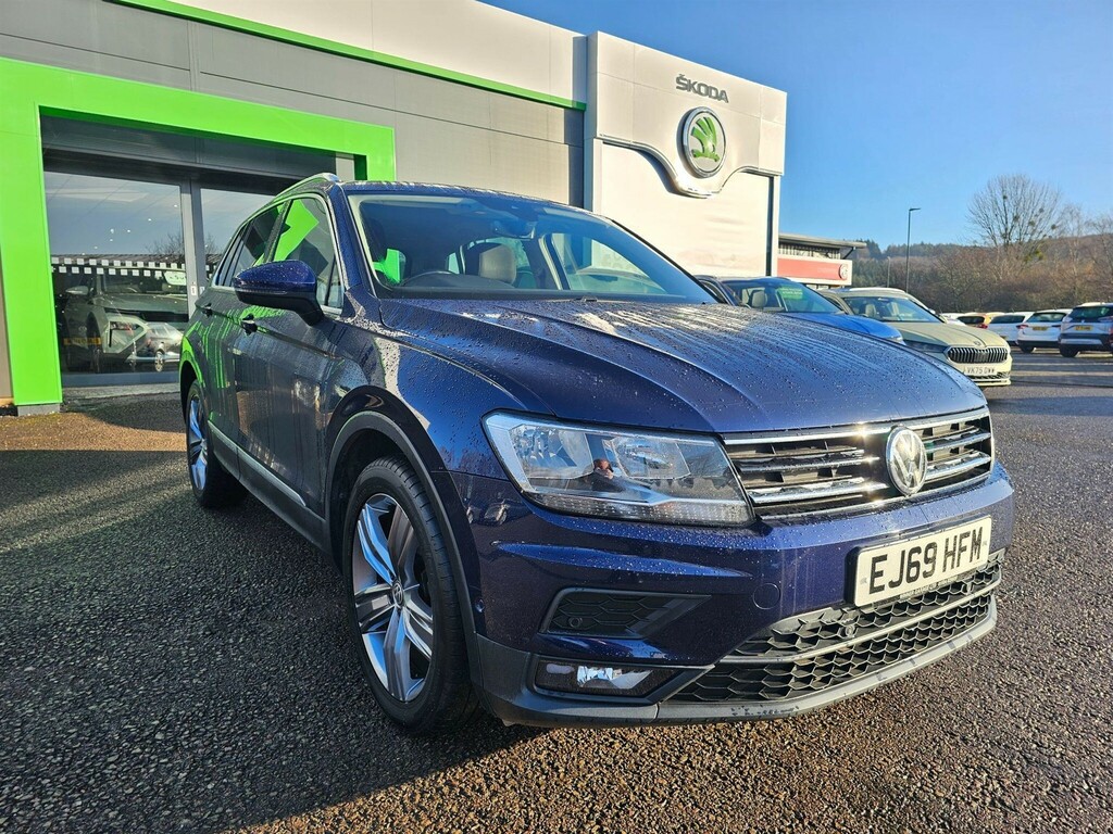 Volkswagen Tiguan 1.5 Tsi Evo Match Dsg Euro 6 Ss EJ69HFM Blue #2