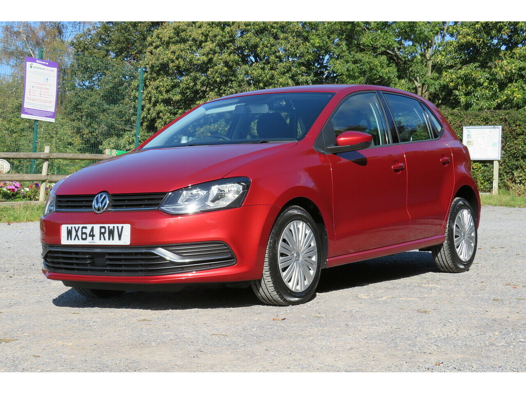 Volkswagen Polo Se Tsi Dsg Red #2