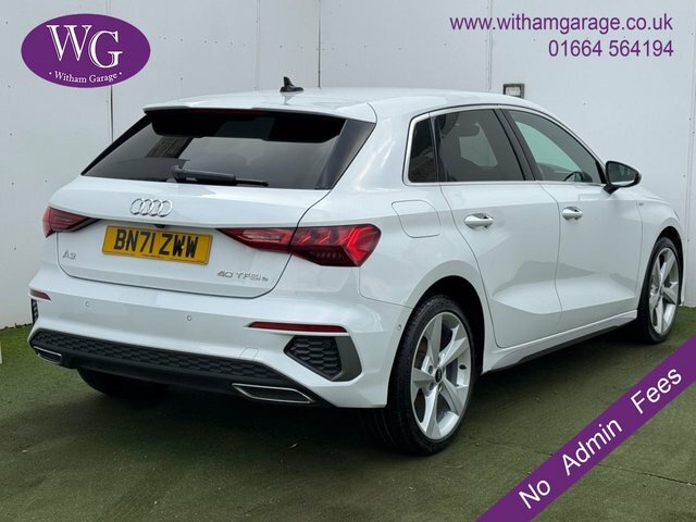 Audi A3 Tfsie 40 S Line BN71ZWW White #2