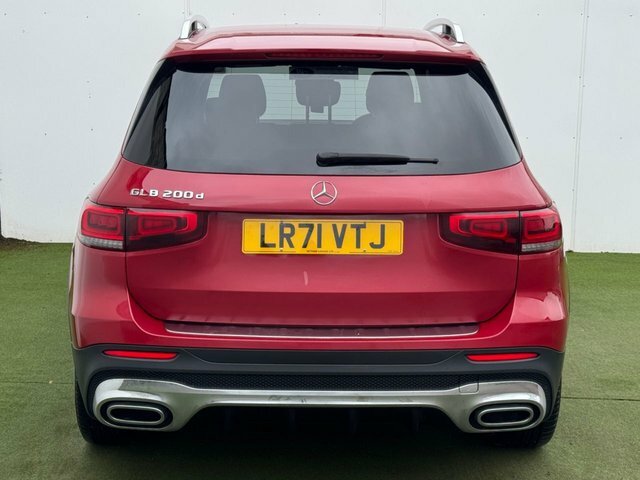 Mercedes-Benz GLB Class Glb200d Amg Line Suv LR71VTJ Red #6