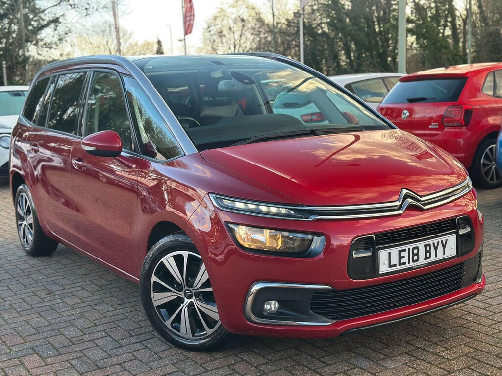 Citroen Grand C4 Picasso 1.6 C4 Grand Picasso Flair Blue Hdi Ss Red
