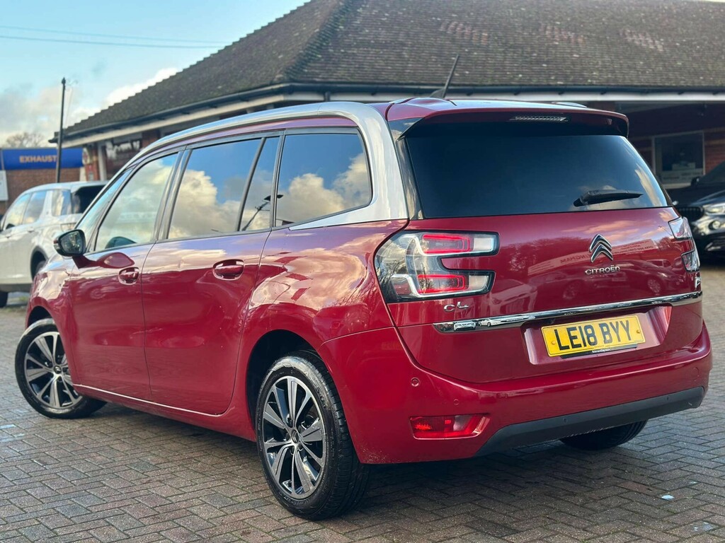 Citroen Grand C4 Picasso 1.6 C4 Grand Picasso Flair Blue Hdi Ss Red #3