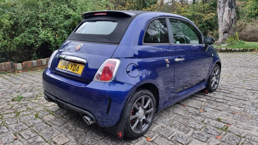 Abarth 500 Automatic YP16YDA Blue #3