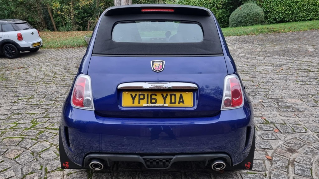 Abarth 500 Automatic YP16YDA Blue #4