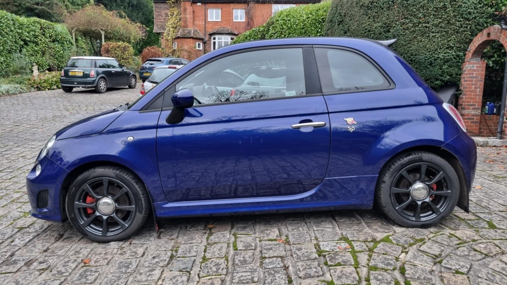 Abarth 500 Automatic YP16YDA Blue #6