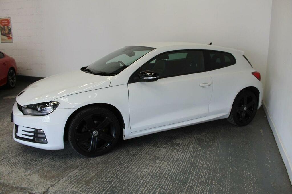 Volkswagen Scirocco Hatchback 2.0 Tdi R-line Dsg Euro 6 Ss 201 SG67XOM White #4
