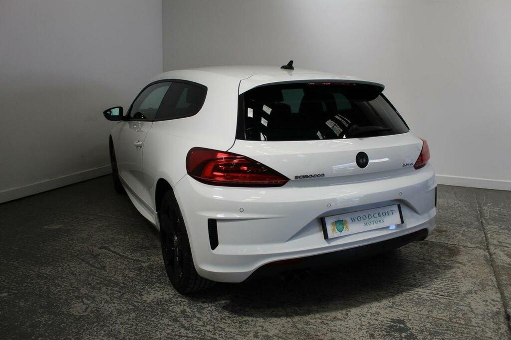Volkswagen Scirocco Hatchback 2.0 Tdi R-line Dsg Euro 6 Ss 201 SG67XOM White #5