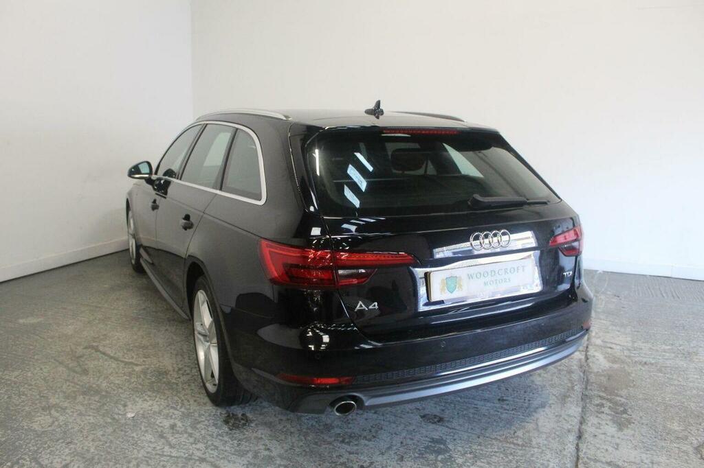 Audi A4 Avant Estate 2.0 Tdi S Line S Tronic Euro 6 Ss 2 MM66NSO Black #5