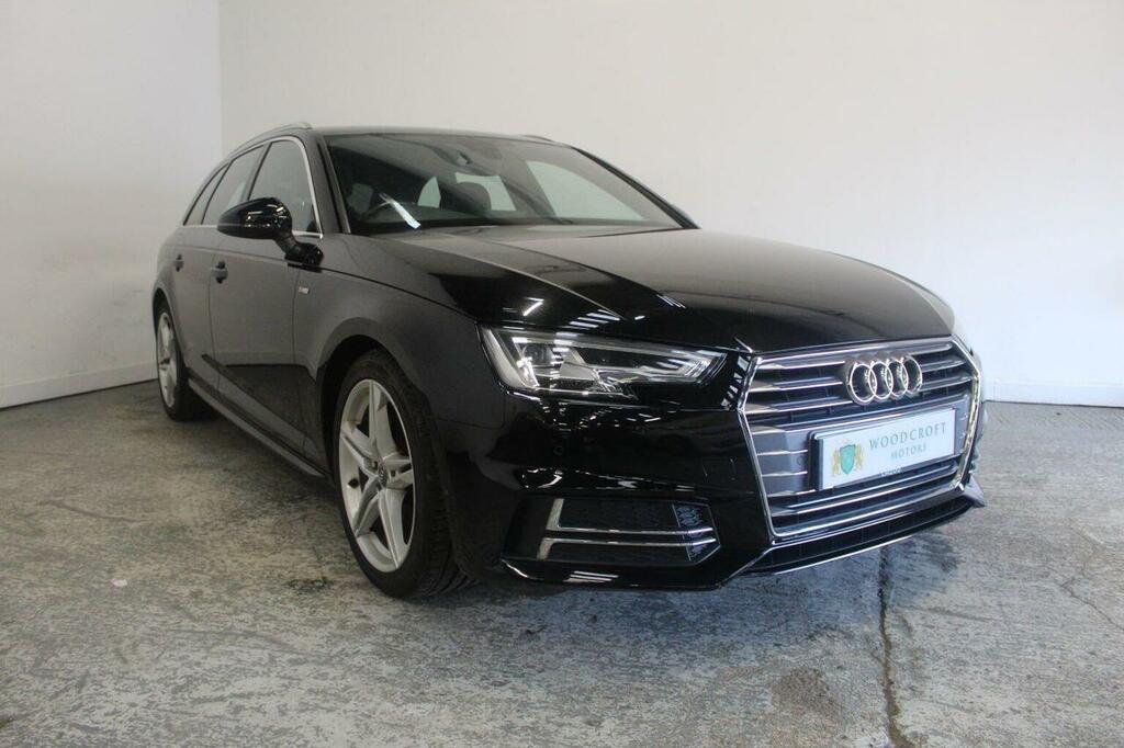 Audi A4 Avant Estate 2.0 Tdi S Line S Tronic Euro 6 Ss 2 Black