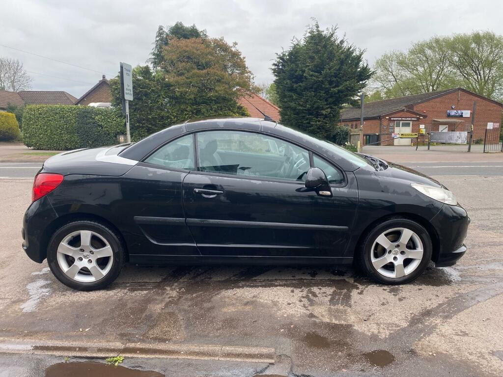 Peugeot 207 CC 1.6 16V Sport Convertible Black