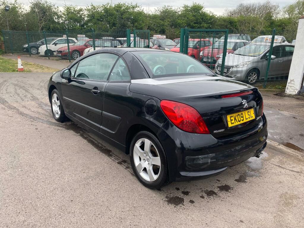 Peugeot 207 CC 1.6 16V Sport Convertible Black #6