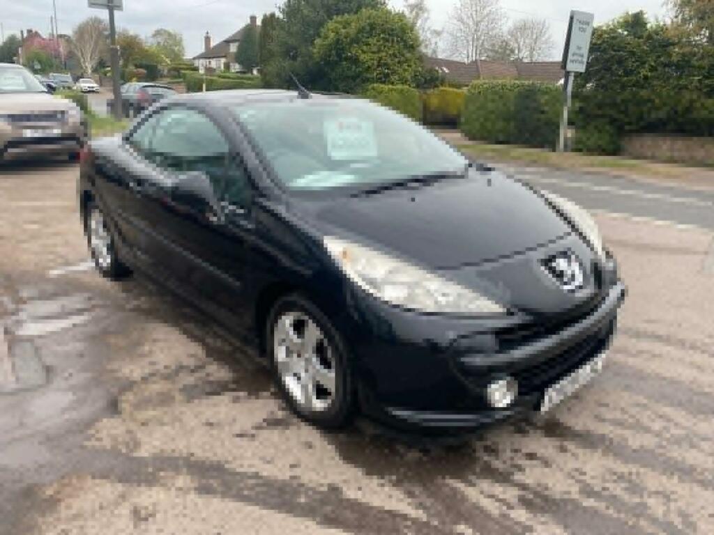 Peugeot 207 CC 1.6 16V Sport Convertible Black #2