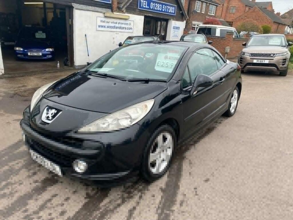 Peugeot 207 CC 1.6 16V Sport Convertible Black #4