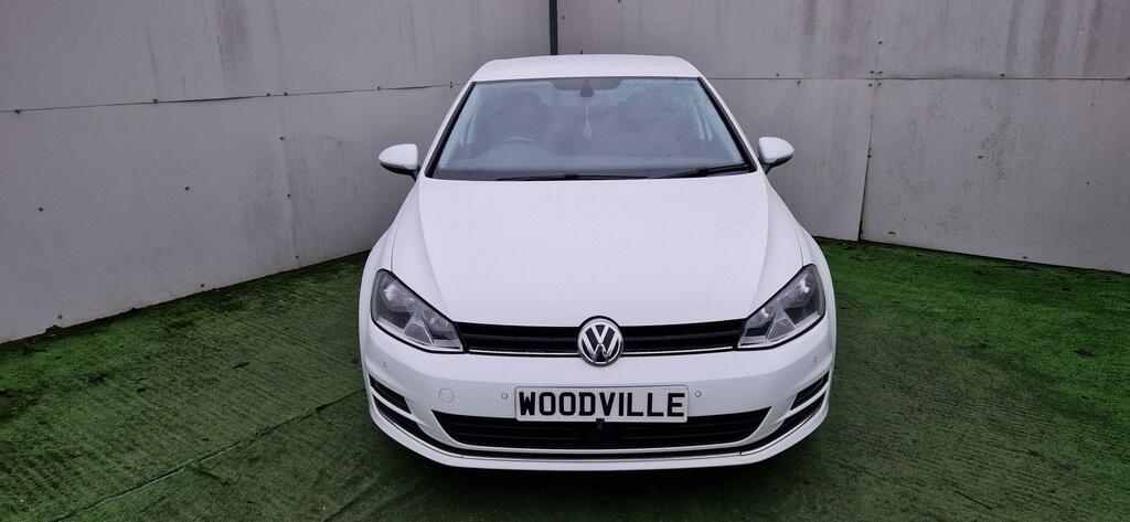 Volkswagen Golf Gt Tsi Act Bluemotion Technology SB64YLP White #2