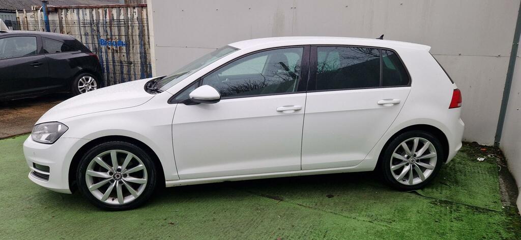 Volkswagen Golf Gt Tsi Act Bluemotion Technology SB64YLP White #5