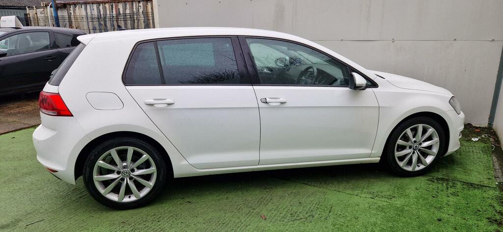 Volkswagen Golf Gt Tsi Act Bluemotion Technology SB64YLP White #6