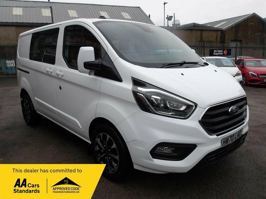 Ford Transit Custom 2.0 320 Ecoblue Limited Crew Van L1 H1 Euro 6 Ss White