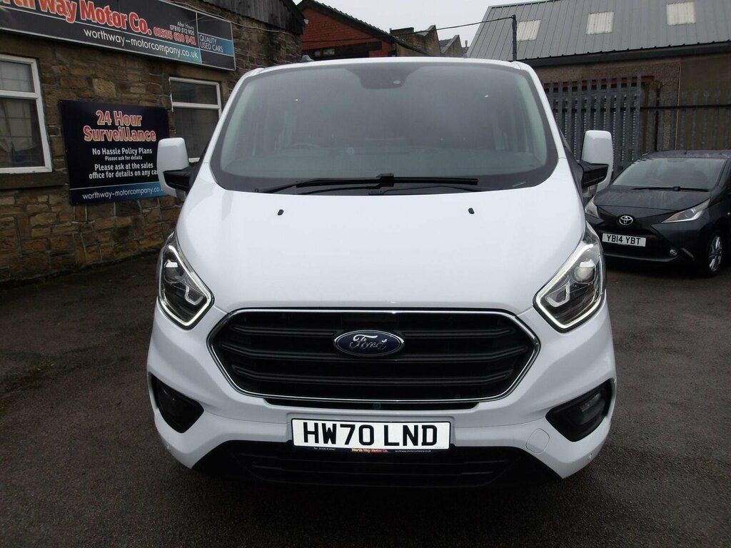 Ford Transit Custom 2.0 320 Ecoblue Limited Crew Van L1 H1 Euro 6 Ss HW70LND White #3