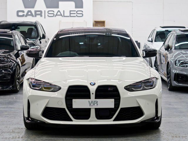 BMW M3 Biturbo Competition Mxdrive YJ71JUH White #2