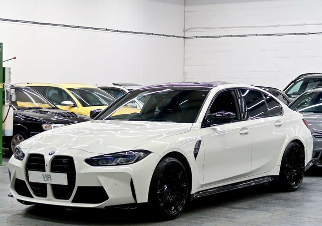 BMW M3 Biturbo Competition Mxdrive YJ71JUH White #3