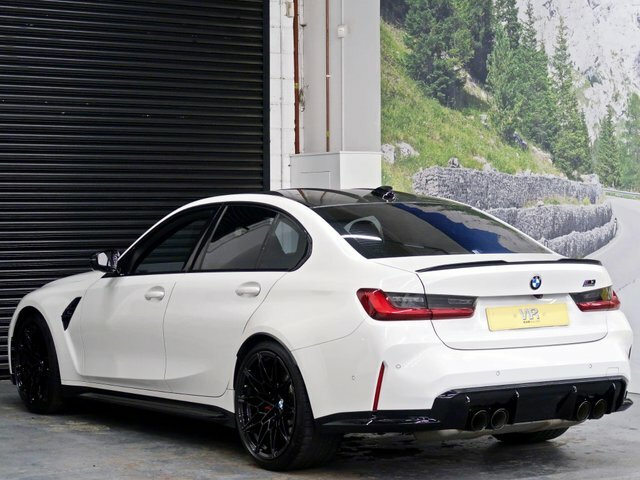 BMW M3 Biturbo Competition Mxdrive YJ71JUH White #4