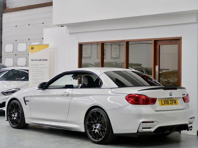 BMW M4 Biturbo Competition Convertible LV18ZFM White #4